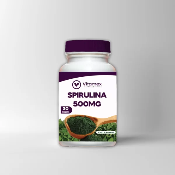 Spirulina 500mg -  Increases stamina